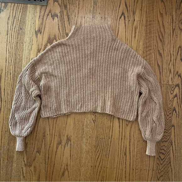 Free People Seasons Change Sweater Size S in Almond - Picture 9 of 13